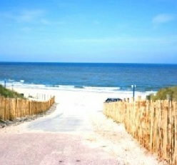 slapen op het strand zeeland